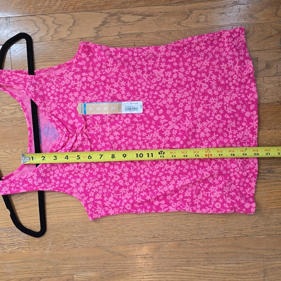 THEREABOUTS BRAND GIRLS PINK FLORAL SUMMER TANK TOP SIZE XL 16 - Picture 7 of 10